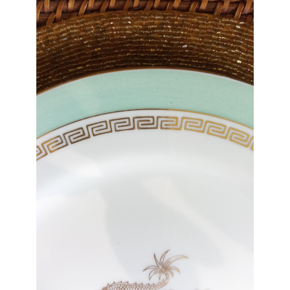 Vintage Dragon Plates, 5-piece Jyoto Japan Setting, Ceramic (1 setting, 7 avail) - Picture 14 of 16